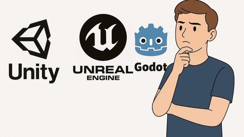 Как выбрать движок для мобильной игры: Unity, Unreal или Godot?